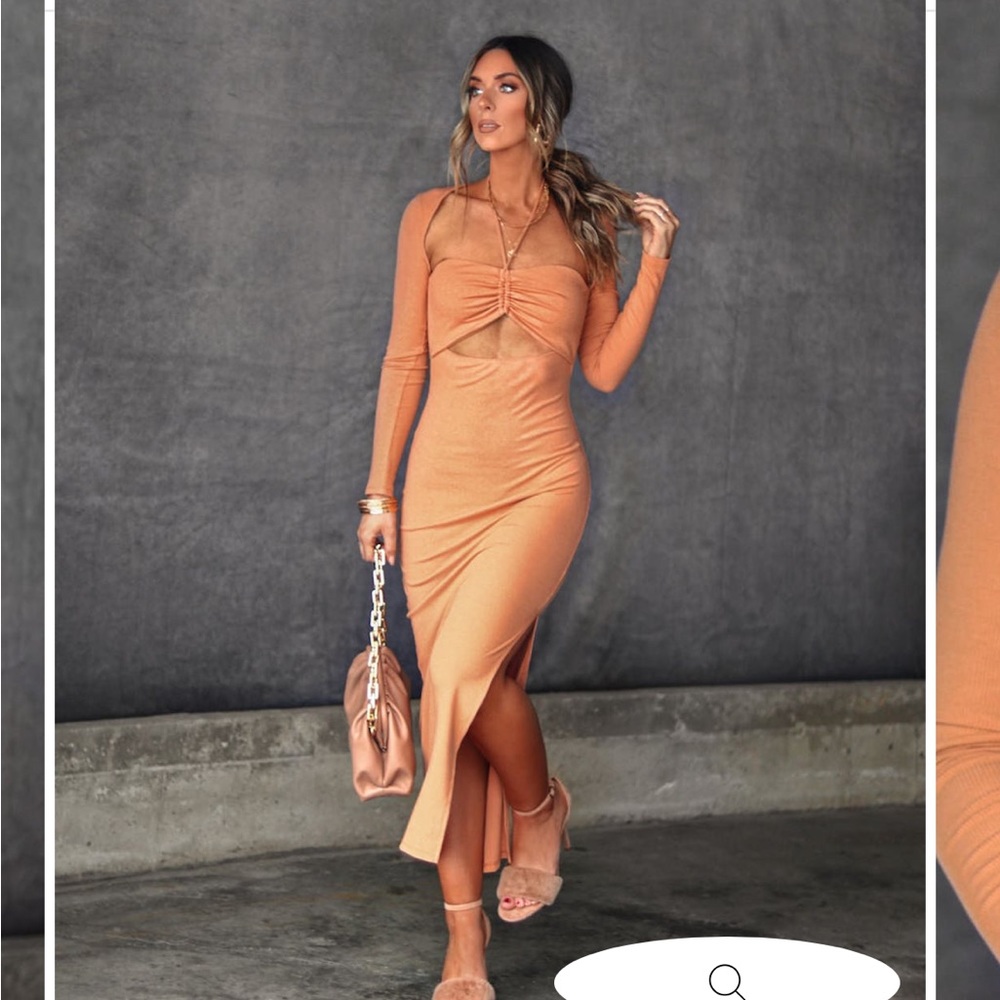 VICI halter maxi dress new in bag